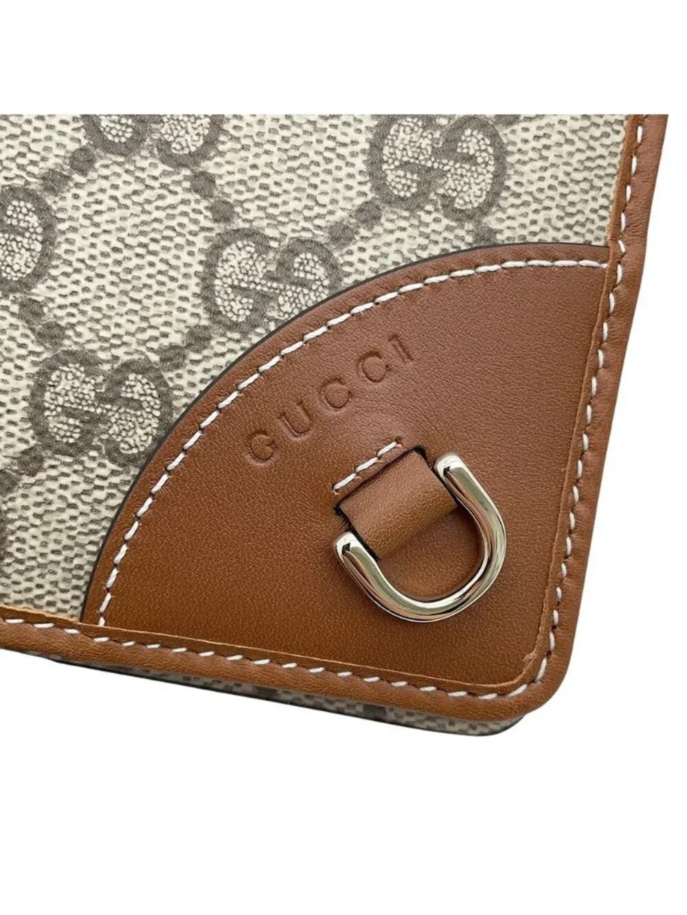 Gucci Shoulder Wallet GG Emblem Supreme Leather - Picture 8 of 10